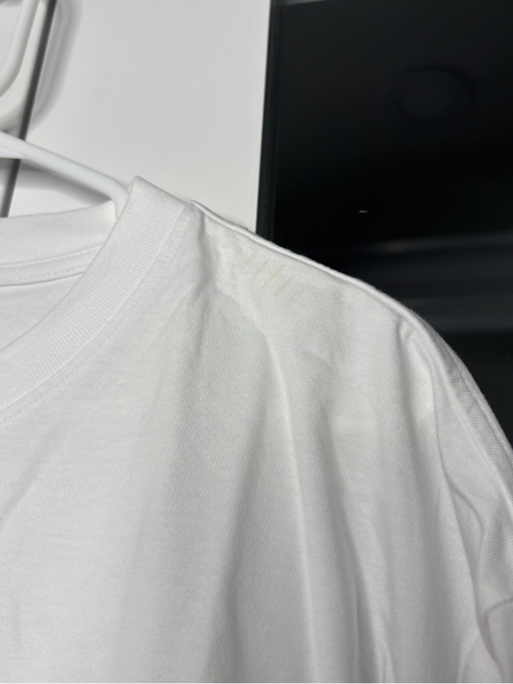 NWT Madewell The Boxy Crop Tee Short Sleeve Allday Jersey White - Picture 4 of 7